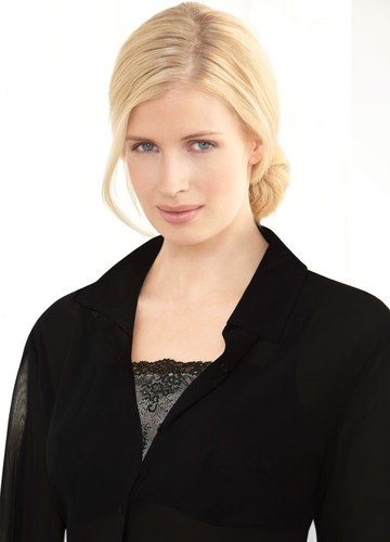 Glamorise CAMI TOP + UNDERWIRE Bra 44C (Stretch-Lace) COMFORT Black NEW SEALED - Picture 19 of 23