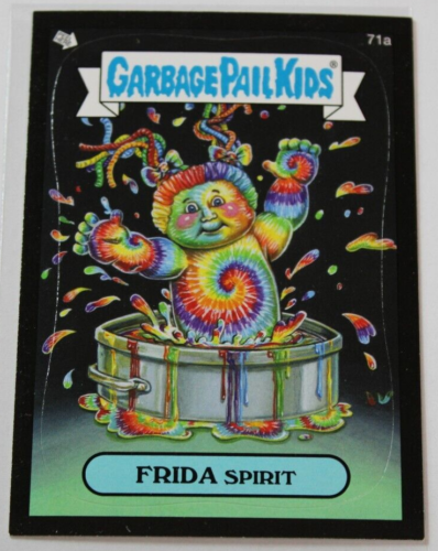 GARBAGE PAIL KIDS 2013 BNS 2 Black Parallel card #71a "Frida Spirit" - Picture 1 of 6