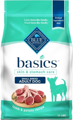 Blue Buffalo Basics Grain-Free Dry Dog Food for 11 Pound (Pack of 1), Brown 