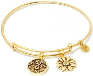 Authentic Chrysalis Daughter Expandable Bangle, Gold-Plated CRBT0702GP