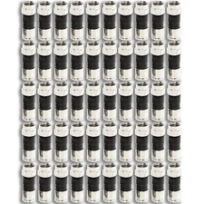 50-Pack RG6 Quad Compression Connectors PPC EX6XLPLUS Satellite or Cable Coax