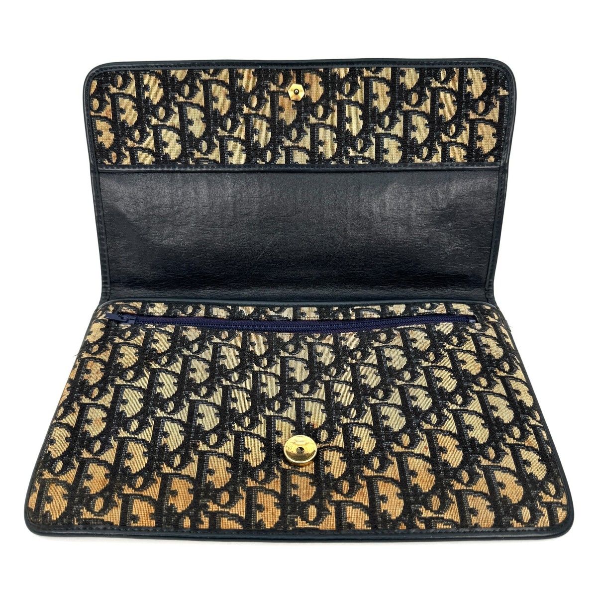 ChristianDiorヴィンテージトロッター Christian Dior Vintage Trotter Clutch Bag Purse Monogram