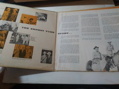 The Ernest Tubb Story VG+ Re-Issue Mono Pressing Decca DXB-159 2xLP Record 1959 - Picture 3 of 7