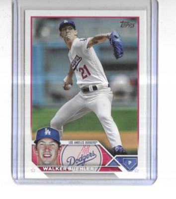 2023 Topps #391 Walker Buehler Los Angeles Dodgers
