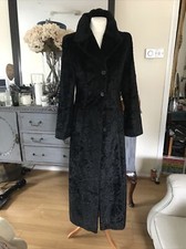 Bebe Short Hair Textured Longline Faux Fur Medium Vguc