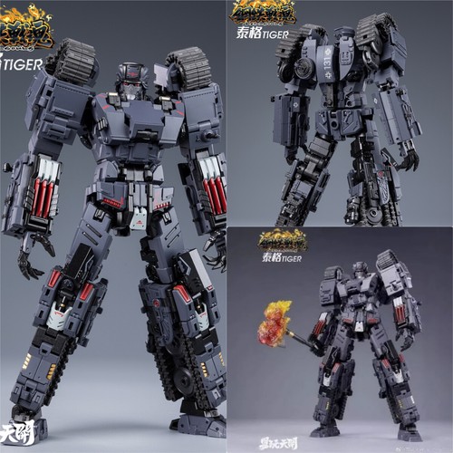 TOYSEASY YW-2412 YW2412 Tanque Tigre TETAL Acero War Soul Juguete EN STOCK 21 cm