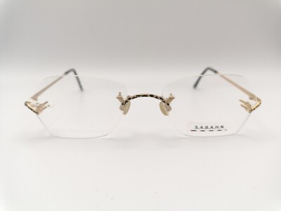 S.A.B.A.H.N. Germany Vintage Brille  Mod. 208 col. VS 56/20 140 Extravagant 