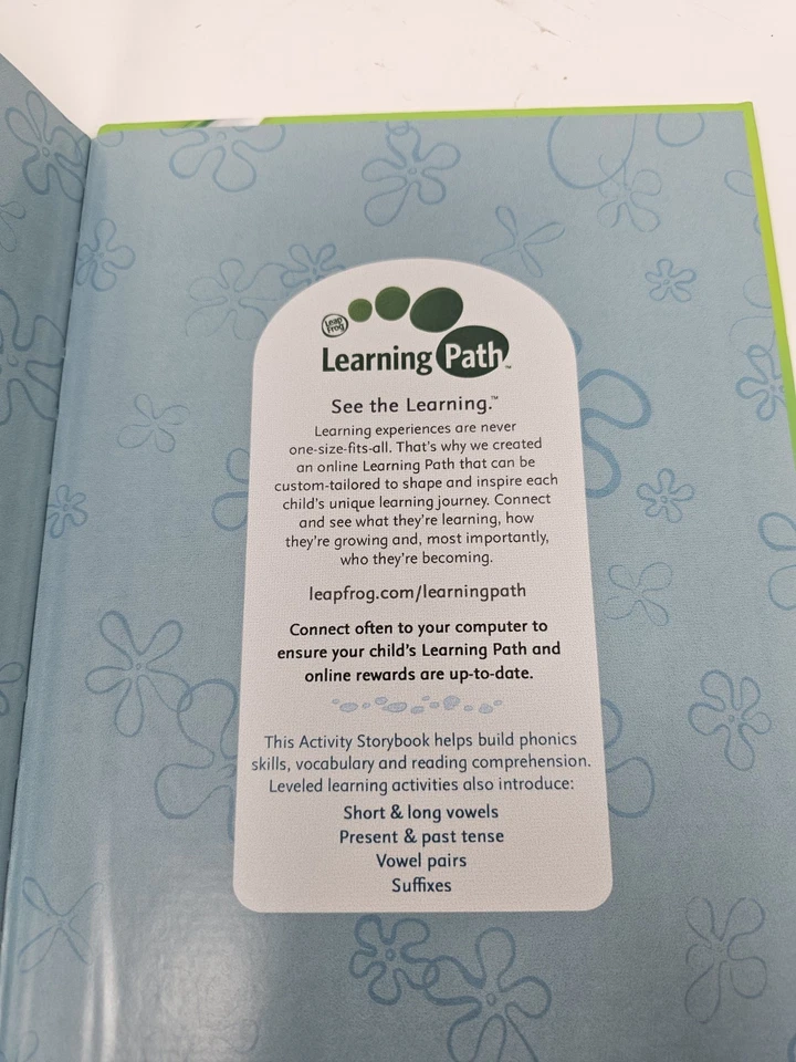 Leap Frog Tag Sponge Bob Squarepants The Tour de Bikini Bottom Book EUC - Image 3 of 4