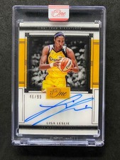 2025 Panini WNBA One and One Lisa Leslie Auto /99 #FTS-LL Sparks
