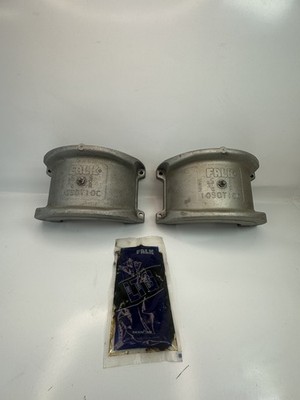 FALK 1090T10C Grid Coupling Housing Halves Set with Rexnord Grease - Made in USA