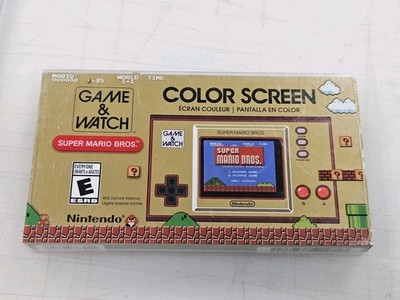 Nintendo Super Mario Bros Handheld Game and Watch 35th Anniversary Edition GUC