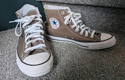Converse Chuck All Star High Top Sneaker Grau/Weiß EU 41