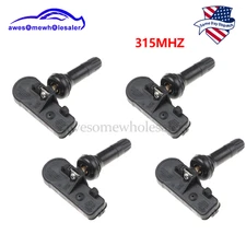 New 4pc TPMS Tire Pressure Sensor For Ford Lincoln Mercury 2010-2016 DE8T1A180AA
