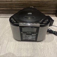 PURE Chronos CD DAB/FM Digital Radio Alarm Clock CD Player