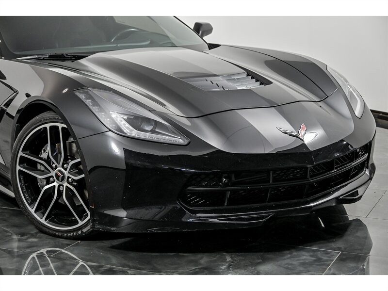 2016 Black Chevrolet Corvette   | C7 Corvette Photo 2