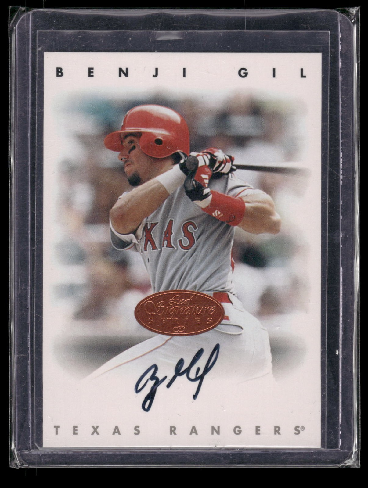 1996 Leaf Signature Series #NNO Benji Gil Autographs Bronze