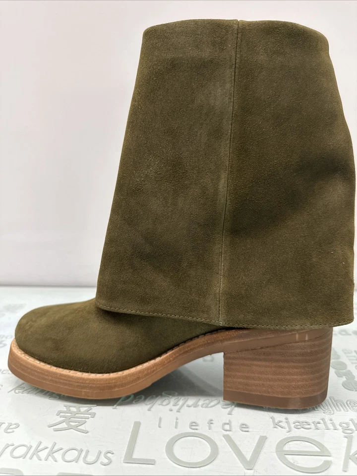 Botas de cuero verde Dingo Windsor para mujer talla 7 M, usadas. Foto 3 de 4