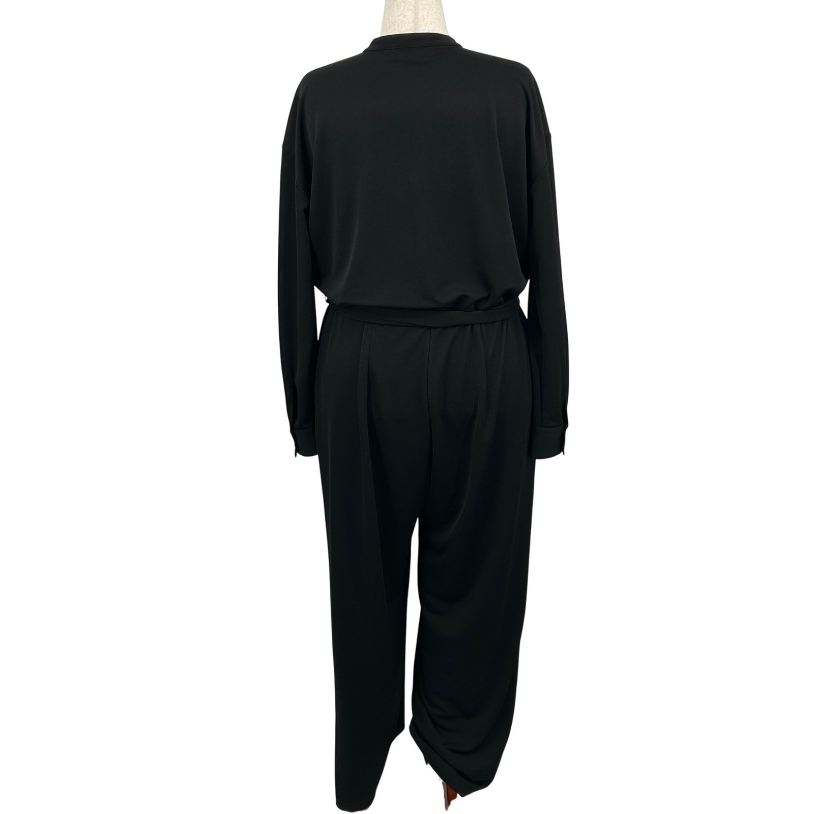 ELOQUII ELEMENTS Wms Black Holiday Jumpsuit 20  W… - image 7