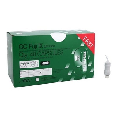 GC 425063 Fuji IX GP Fast Packable Posterior Restorative Capsules A3.5 48/Pk