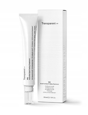 Transparent Lab - P.I.E Acne Red Spot Fading Treatment, 30 ml - Gel