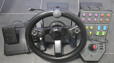 Logitech G Saitek Farm SIM Controller Heavy Equipment Bundle