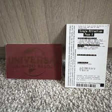 UNIVERSAL STUDIOS, Florida Single Attraction Pass, fast passes Expired - Rare