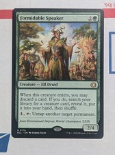 MTG Formidable Speaker Magic: The Gathering Lorwyn Eclipsed Rare #0176