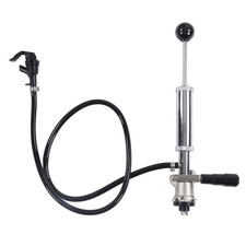 Beer Keg Pump Leakproof Rustproof Stainless Steel Beer Quick Keg Tap Pump S OBGP
