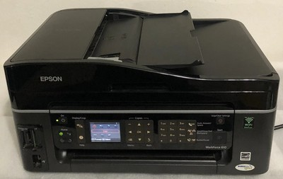 #ad Epson Workforce 610 Wireless All In One Printer PRINTSCANCOPYWIFI EXCELLENT $160.30