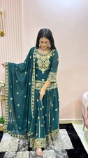 Beautiful Designer Faux Georgette Lehenga Choli With Dupatta For Reception