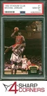 1992 STADIUM CLUB #1 MICHAEL JORDAN BULLS HOF PSA 10