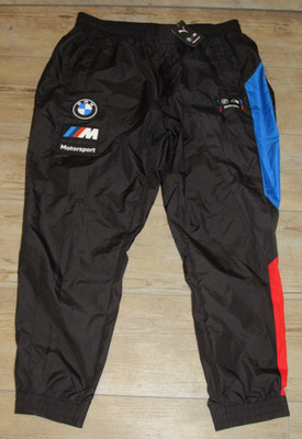 Puma BMW Motorsport Race Pants Zippered Pockets Navy Black $90 size Men's 2XL