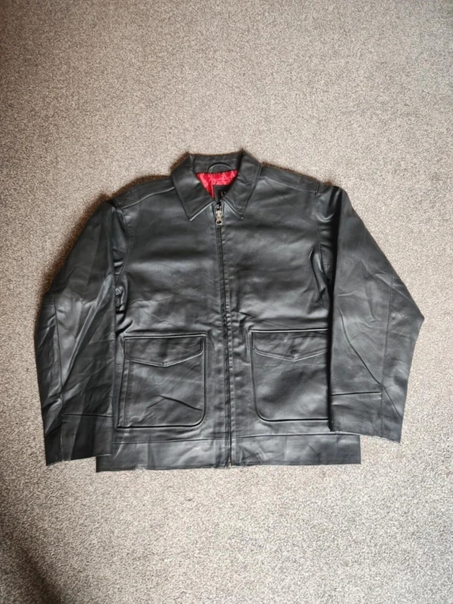 gap leather jacket products for sale | eBay UK