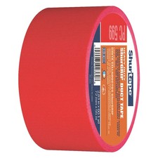 SHURTAPE PC 009 RED-72mm x 55m-16 rls/cs Duct Tape,Red,2 13/16 in x 60 yd,9 mil