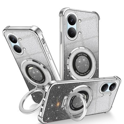 Glitzer Bling Hülle Für Xiaomi Poco X8 X7 M8 F8 Handy Kamera Schutz Case Stand