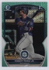 2023 Bowman Chrome Prospects Mega Box Aqua Mojo Refractor Robert Perez Jr 0rj8