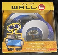 Disney PIXAR WALL-E 3 Piece Mealtime Set-Plate Bowl Tumbler Set NOS Never Open