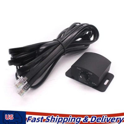 Car Amplifier Volume Remote Controller Speakers Computer Switch Converter Black