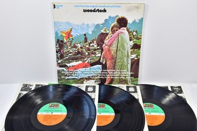 WOODSTOCK - MUSIC FROM THE ORIGINAL SOUNDTRACK AND MORE - 3-LP-Set (1970)