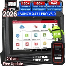 2026 LAUNCH X431 PRO V5.0 Auto OBD2 Scanner B...