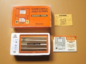 NINTENDO Donkey Kong Game and Watch in Excellent Condition (DK-52) 1982