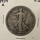 1934 S Walking Liberty Half Dollar - Better Date