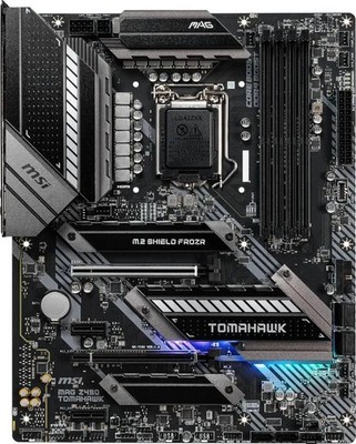 ATX motherboard MSI MAG Z490 TOMAHAWK _DAMAGED