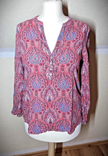 Esprit Bluse Damen 38 Viskose Paisley-Muster ...