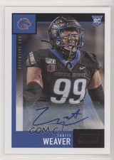 2020 Score Rookies Signatures Curtis Weaver #339 Auto 06v4