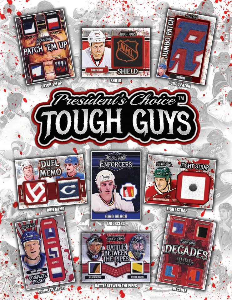 2024 PRESIDENT'S CHOICE TRADING CARDS TOUGH GUYS HOCKEY HOBBY BOX - Image 4 of 4
