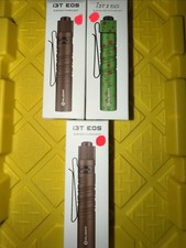 Olight I3T EOS/I3T 2 EOS Clip On Handheld Flashlight Brown/Green