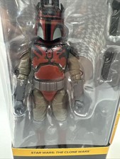 Star Wars Black Series Mandalorian Super Commando 6  Action Figure Clone Wars