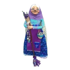 Kitchen Witch Doll Vintage Cooking Festive Handmade Decoration Good Luck Mascots