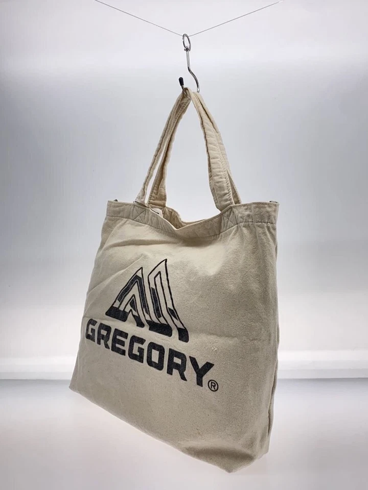 Bolso de Mano Gregory/Algodón/Blanco/Liso Foto 2 de 4